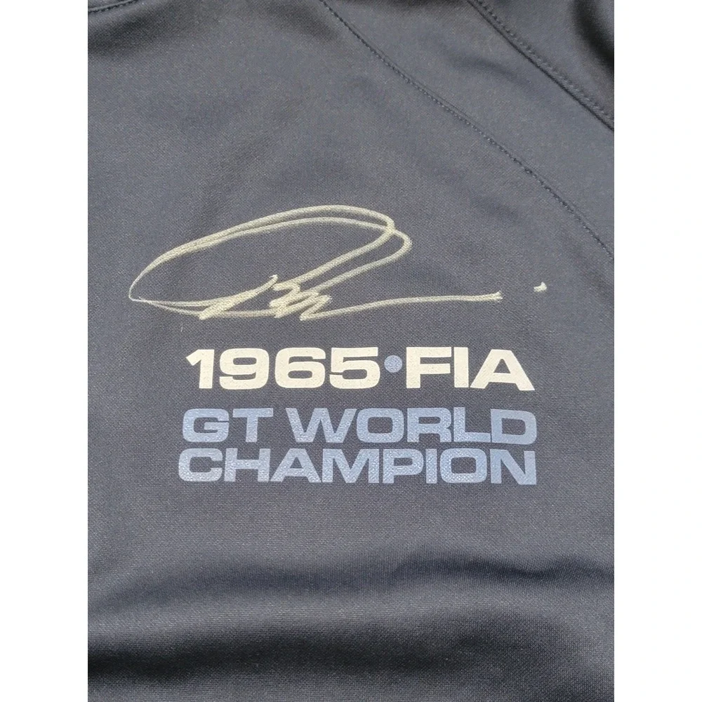 Sport-Tek 1965 FIA‎ GT World Champion Navy Blue Quarter Zip Pullover Mens XL